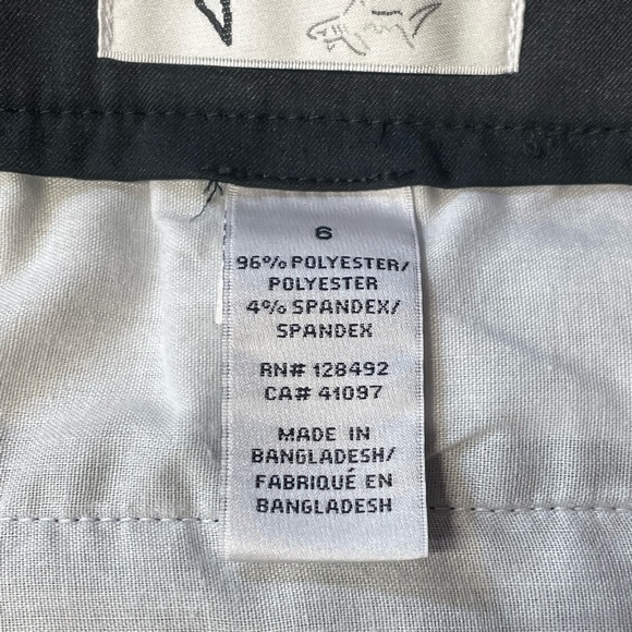 Greg Norman Black Adjustable Waist Golf Shorts Women's sz 6 W32 (BB11) - Picture 3 of 4